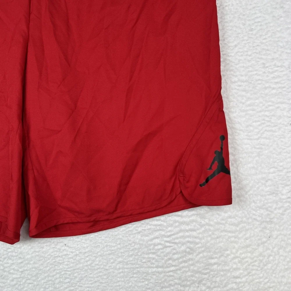 NWT Nike Air Jordan Mid-Flight Victory Shorts 821917-687 Red Pockets‎ Men's XL